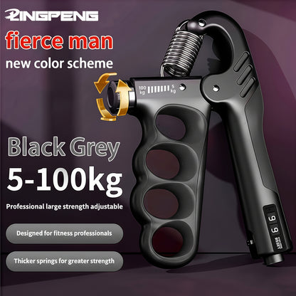 5-100kg Counting Hand Grip Strengthener