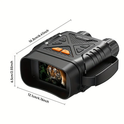 Night Vision Goggles with 10X Digital Zoom, Binoculars Telescope with Long Viewing Distance at night with Built-in Battery