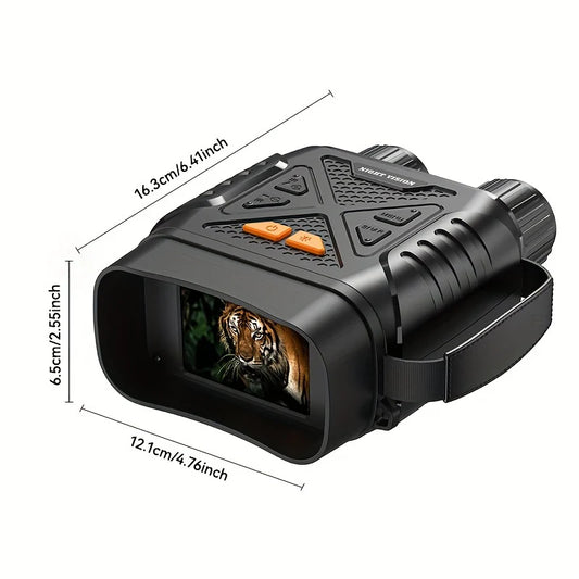 Night Vision Goggles with 10X Digital Zoom, Binoculars Telescope with Long Viewing Distance at night with Built-in Battery