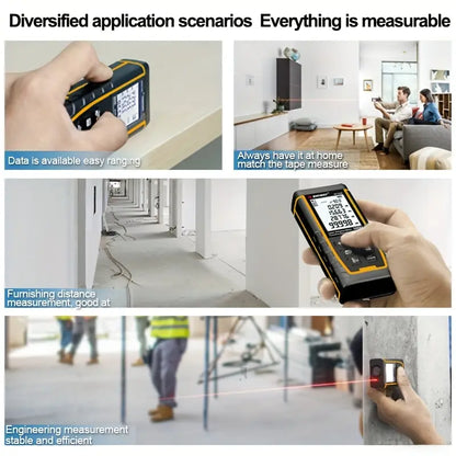 Digital Laser Distance Meter, Sndway Trena Laser Tape Range Finder