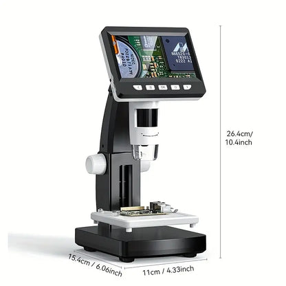 1set 1000X Digital Microscope 8LED Real Shot Rendering