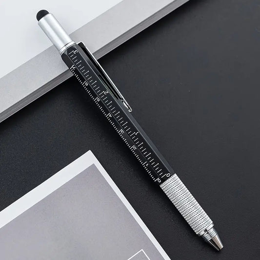 Hexagonal 7-in-1 Multifunction Stylus Pen