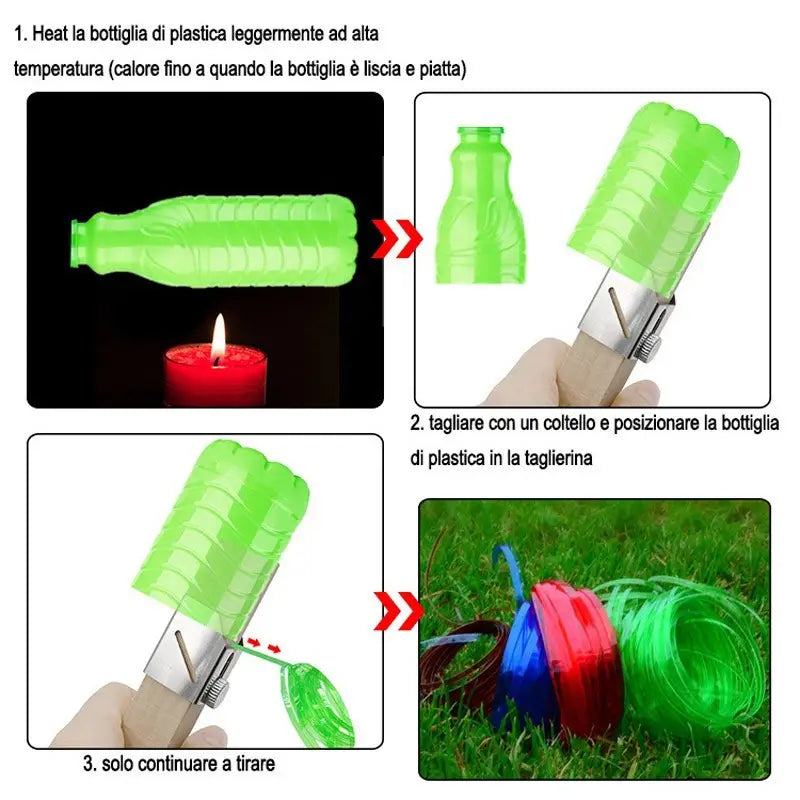 DIY Plastic Bottle Cutter for Outdoor Environmental Cleanup