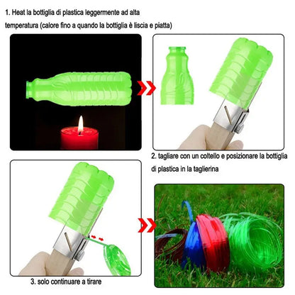 DIY Plastic Bottle Cutter for Outdoor Environmental Cleanup