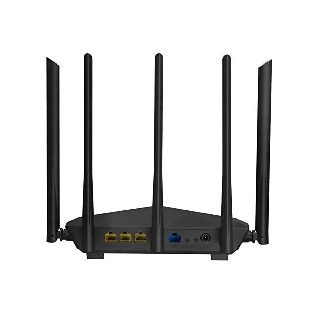 AC7 Tenda 5 Antenna AC1200 Smart Dual Band Wifi Router