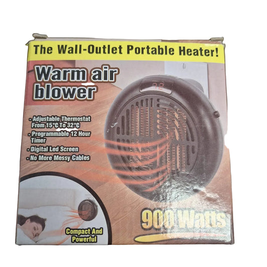 Handy Heater 900 Watts Wall Outlet Space Saving Heater