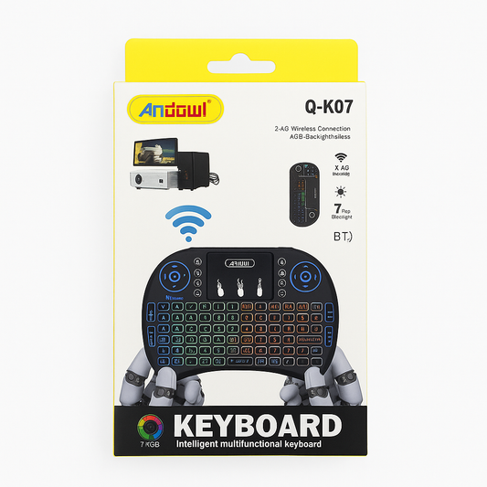Mini Keyboard - BT+2.4G Wireless Dual Mods