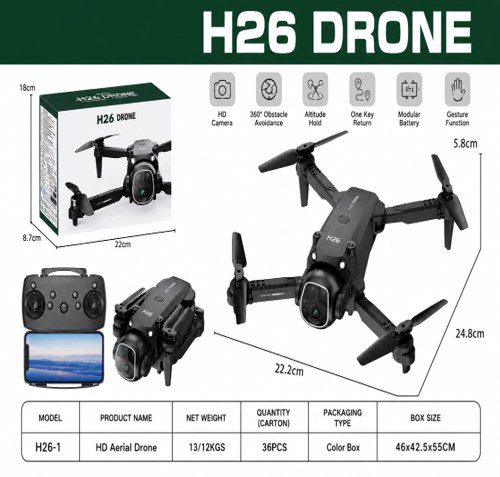 PM-385 H26-1 HD Camera Aerial Drone