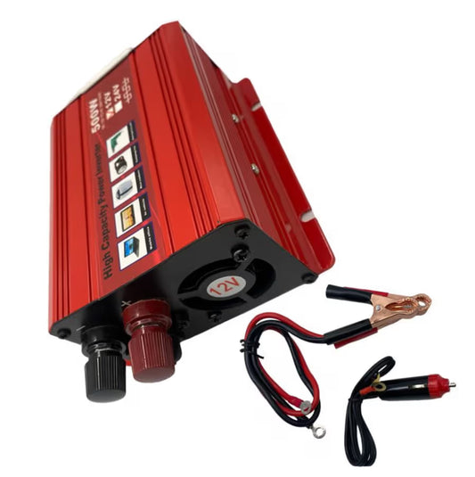 High Capacity 500W DC 12V to AC 220V Power Inverter