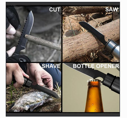 183793 Multifunction Tactical Shovel Folding Camping Survival Emergency Tools - Little Tokyo SA