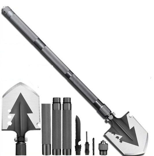 183793 Multifunction Tactical Shovel Folding Camping Survival Emergency Tools - Little Tokyo SA