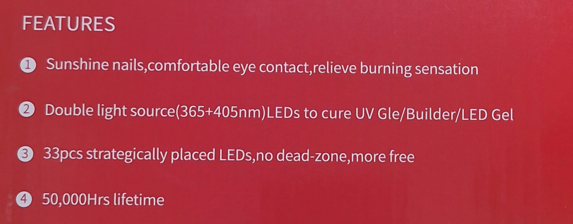 2-in-1 LED UV/LED Lamp 72W – Fast Curing Nail Lamp for Gel Polish & Professional Manicures - Little Tokyo SA
