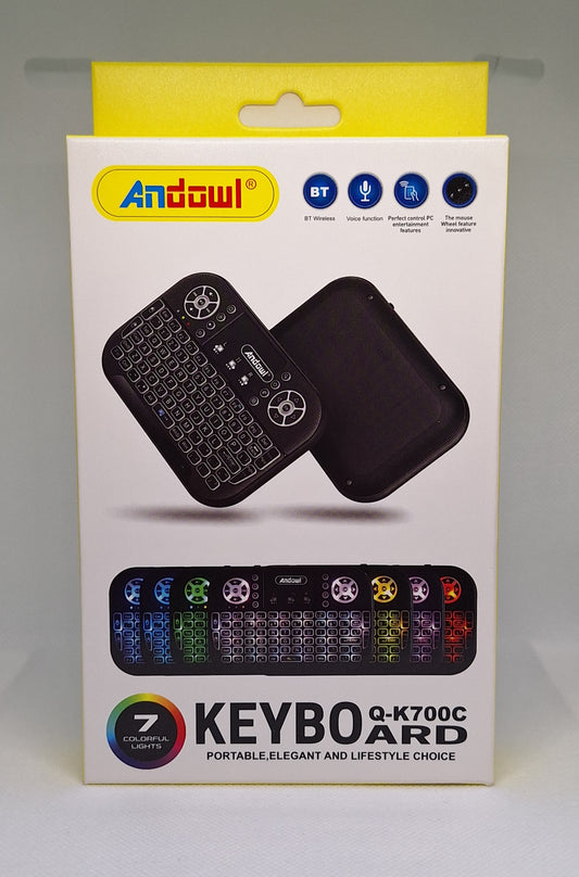 7 Colorful interchangeable lights Mini Portable Keyboard - Little Tokyo SA