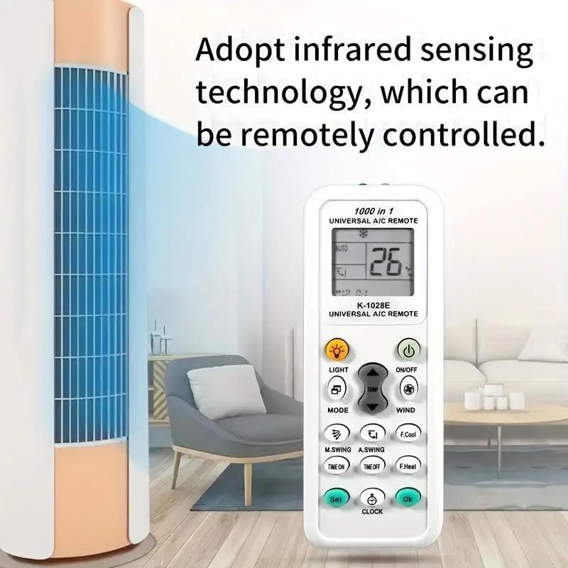 Universal A/C Remote Control - Compatible With Multiple Brands And Models - Little Tokyo SA