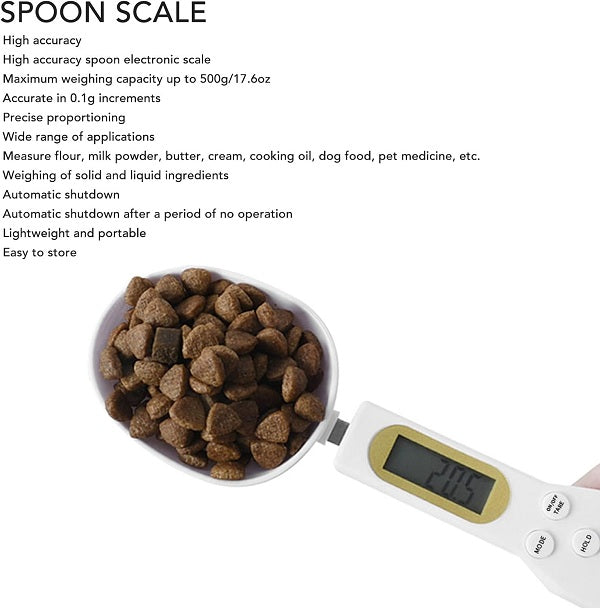 Aorlis Weighing Spoon With LCD Display 500g - Little Tokyo SA