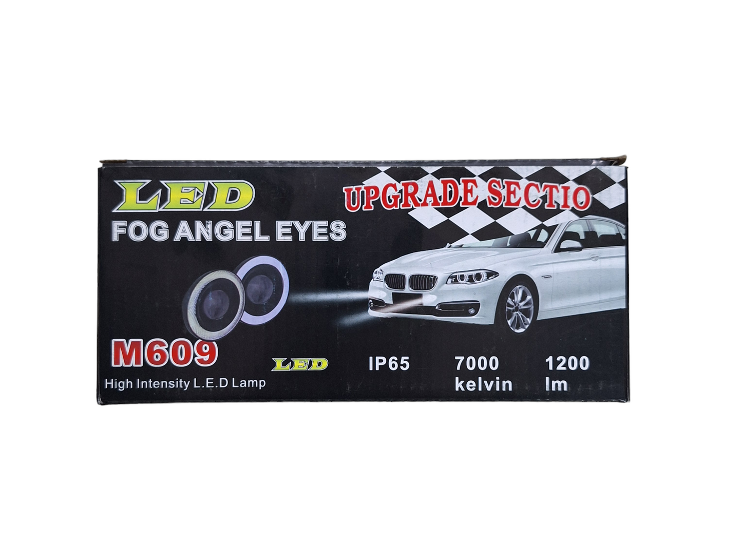 Universal White LED Fog Angel Eyes - Little Tokyo SA