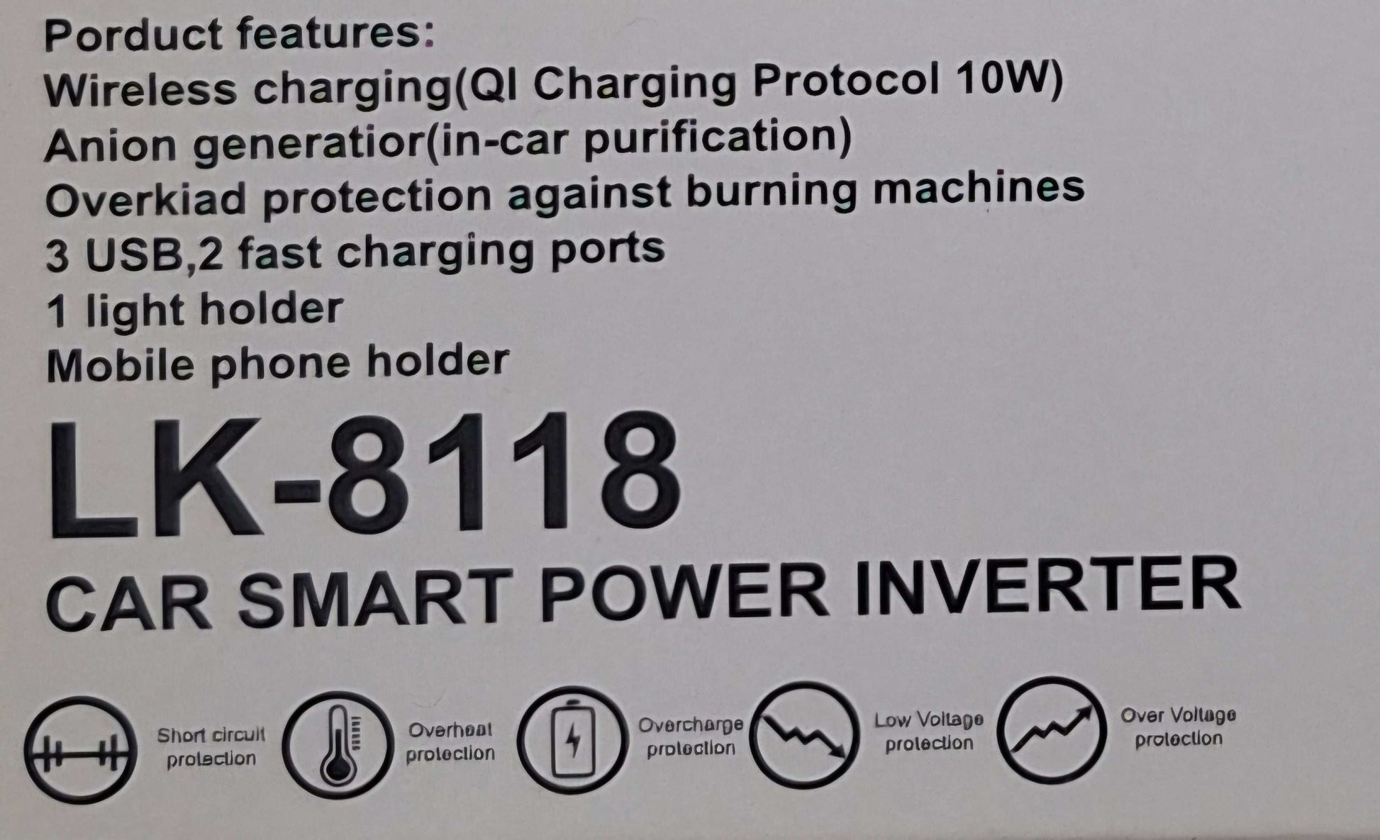 Optimize Your Ride with Andowl Smart Power Inverter: Wireless Charging for Cars