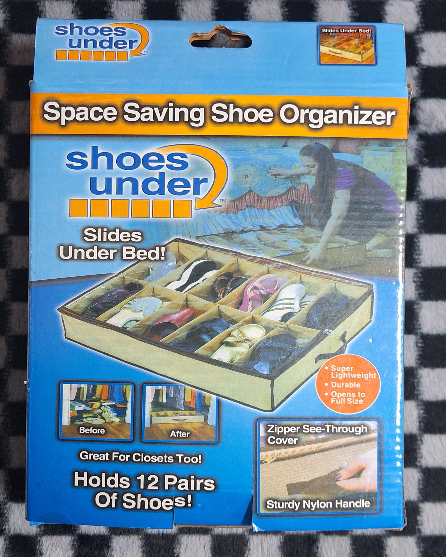 Space Saving Shoe Organizer- Holds 12 Pairs Of Shoes! - Little Tokyo SA