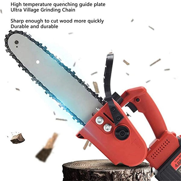 Jiageng JG20375056 Cordless Electric Chainsaw 2 x 25V 15000mah Battery - Little Tokyo SA