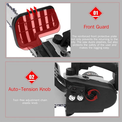 Jiageng JG20375056 Cordless Electric Chainsaw 2 x 25V 15000mah Battery - Little Tokyo SA