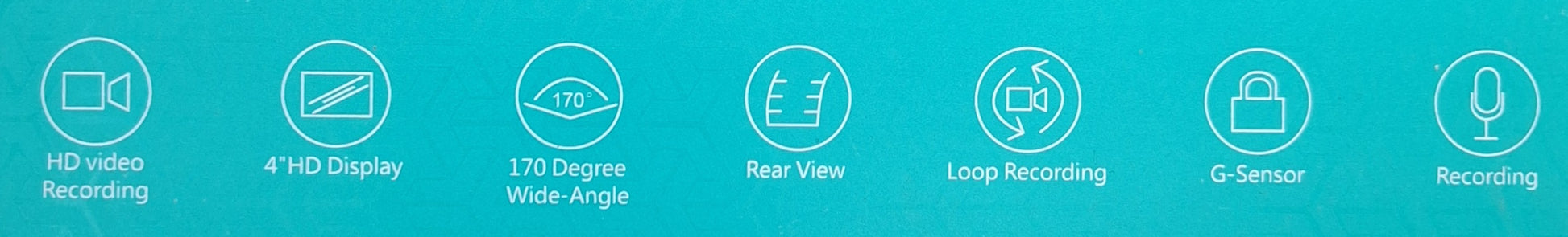 Aerbes 1080p HRD High Quality Wide Angle Dash Camera