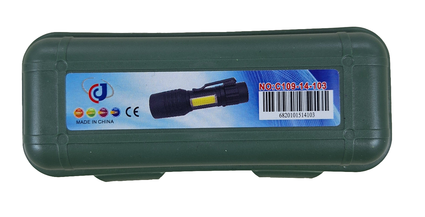 Rechargeable LED Mini Bright Torch - Little Tokyo SA