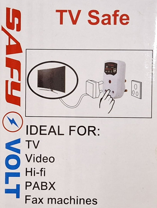 Safy TV Automatic Voltage Surge Protector - 16A - Little Tokyo SA