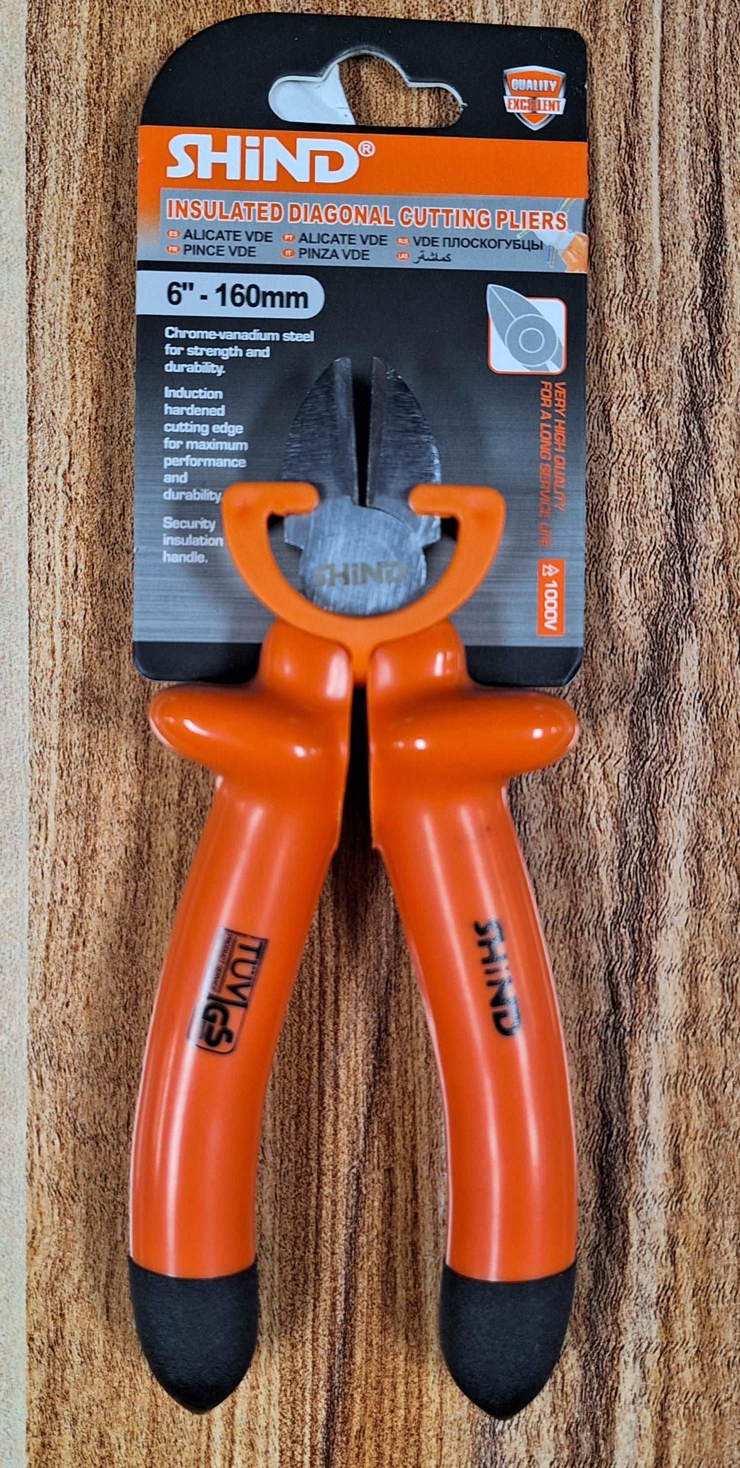 Shind Insulated Diagonal Cutting Pliers