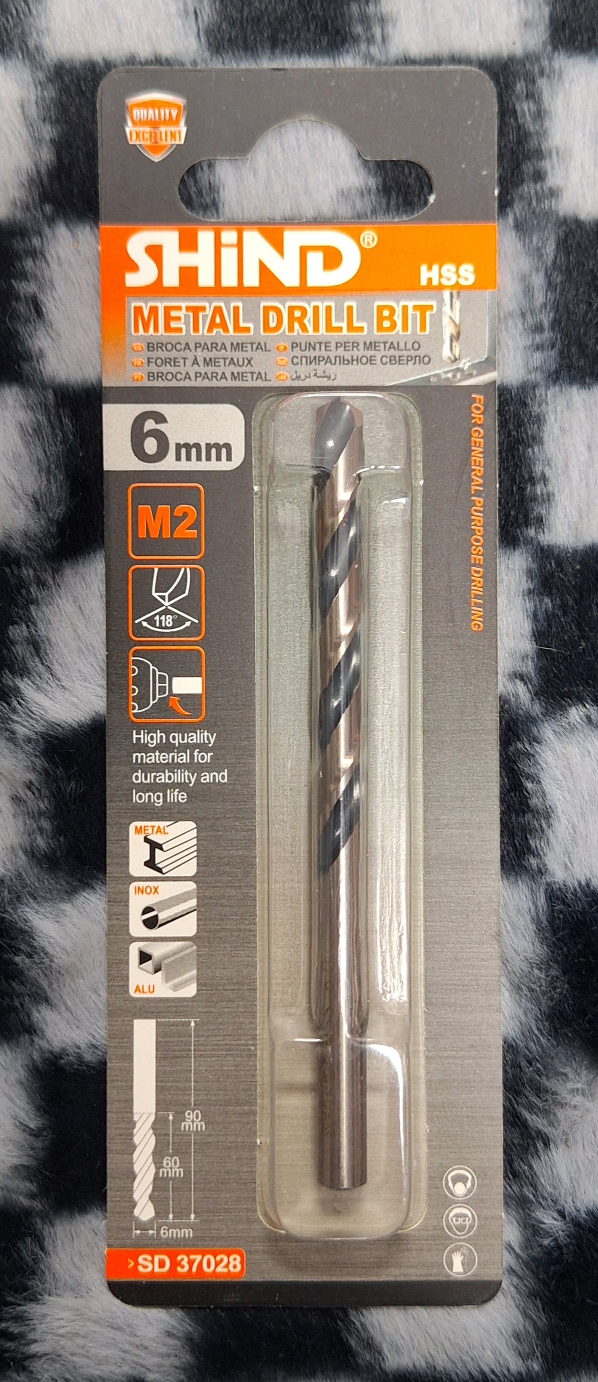 Shind Metal Drill Bit - 6mm - Little Tokyo SA