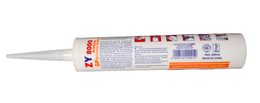 ZY8000 GP Acetoxy Silicone Sealant - Clear 300ml - Little Tokyo SA