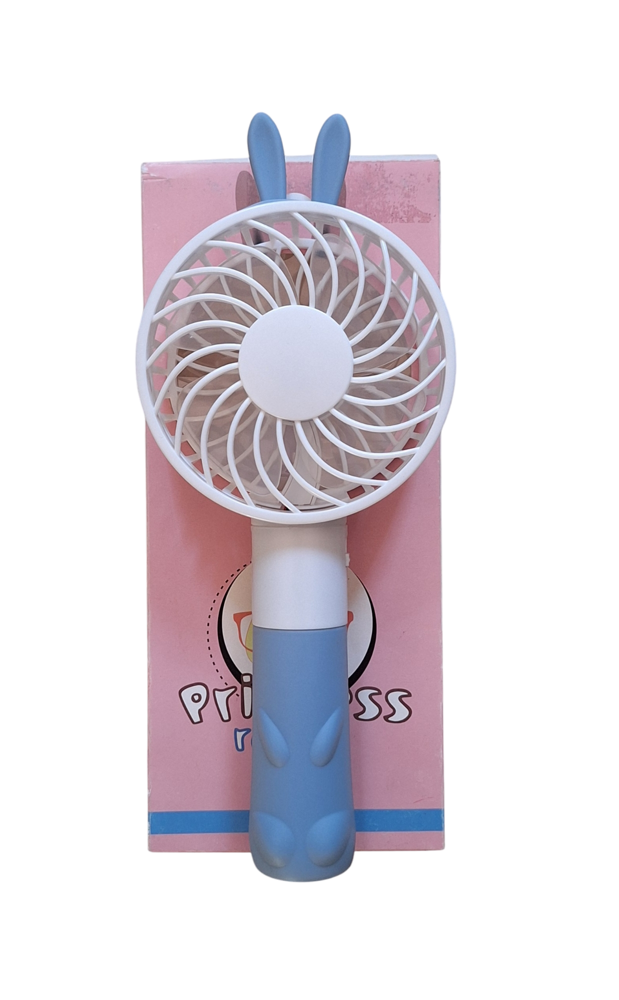 Compact Handheld Rabbit Fan for Portable Cooling