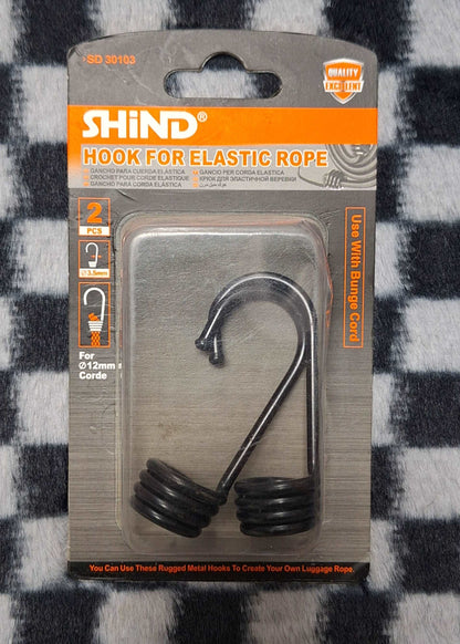 Hook 2pcs Hook For Elastic Rope - 12mm