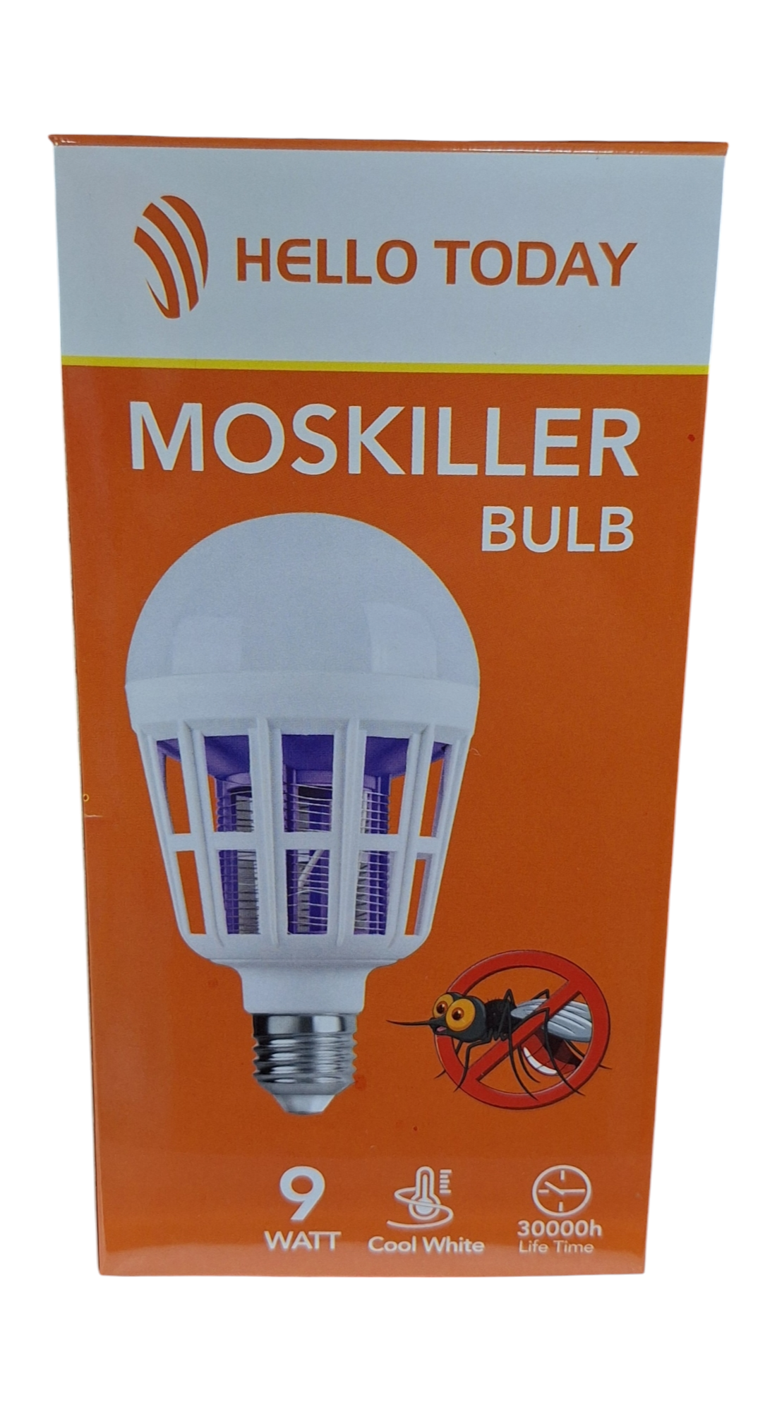 Energy-Efficient 9W LED Mosquito Killer Bulb for Pest-Free Living - Cool White E27