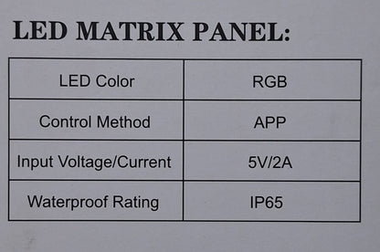 Led Lights LED Matrix Panel – High-Quality Displays for Stunning Visuals