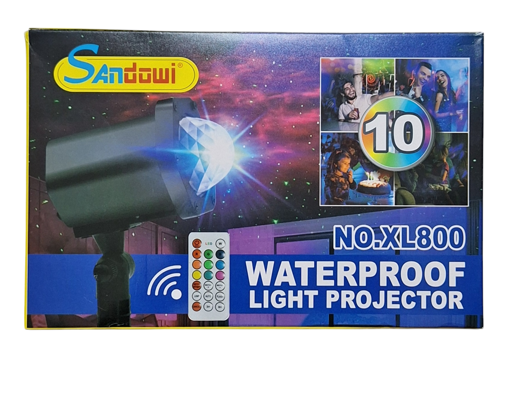 Durable 6-Watt LED Waterproof Light Projector for indoor/ outdoor ...