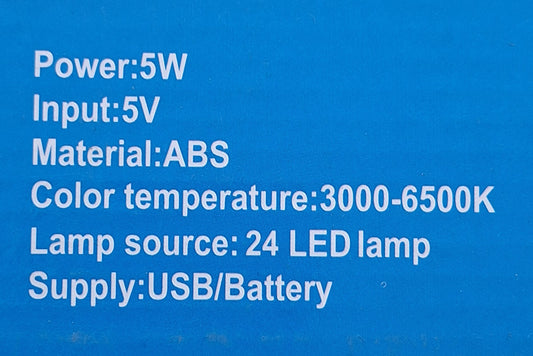 LED Table Lamp 5 watts - Touch Switch - Little Tokyo SA
