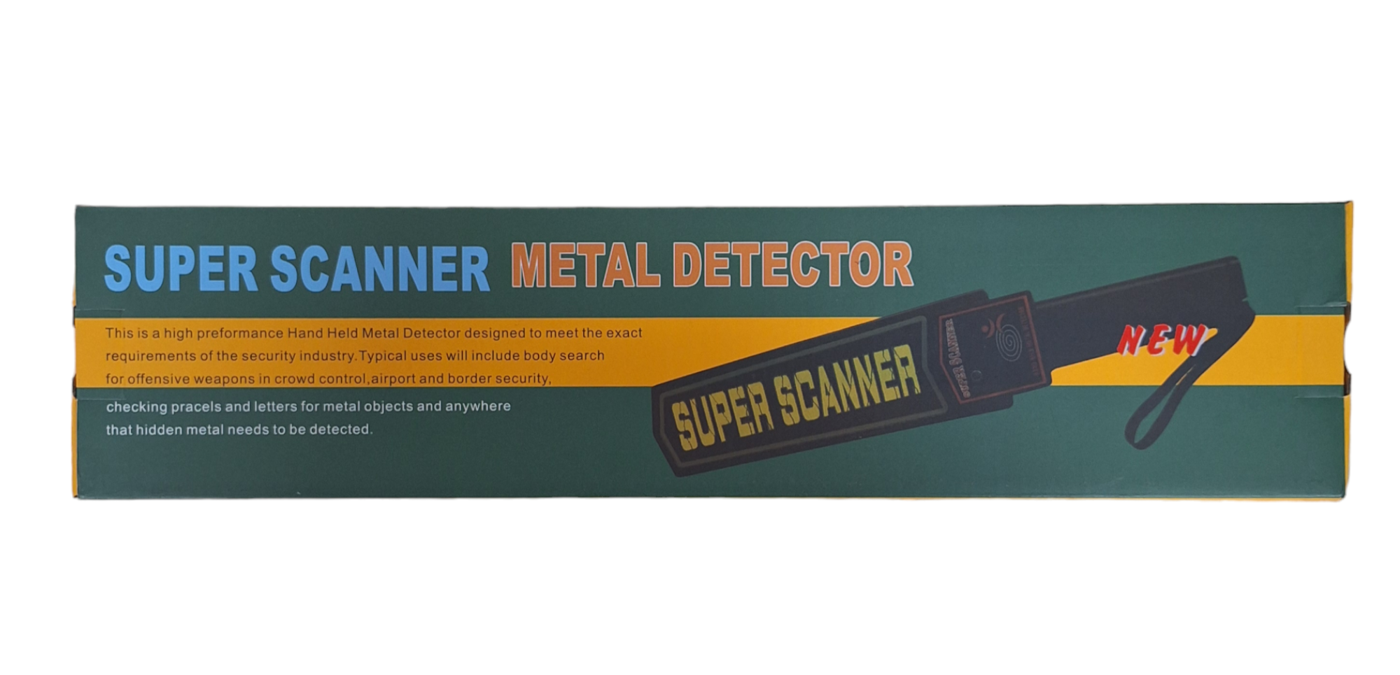 Super Handheld Scanner Metal Detector | Little Tokyo SA