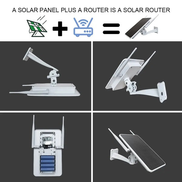 4G 6W Solar Powered Wifi Outdoor Router - Little Tokyo SA