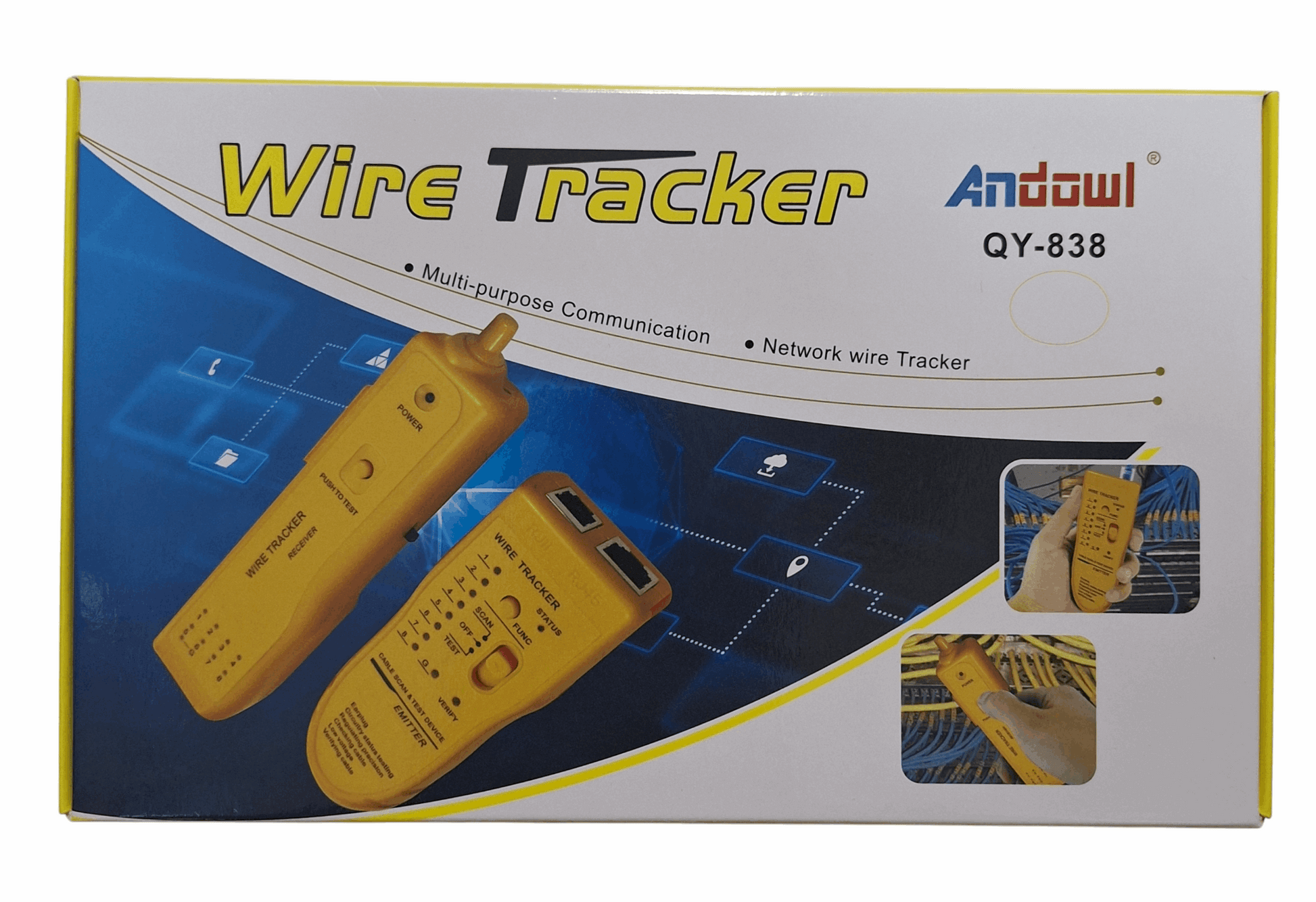Accurate Cable Tracing Made Easy with Andowl QY-838 Wire Tracker