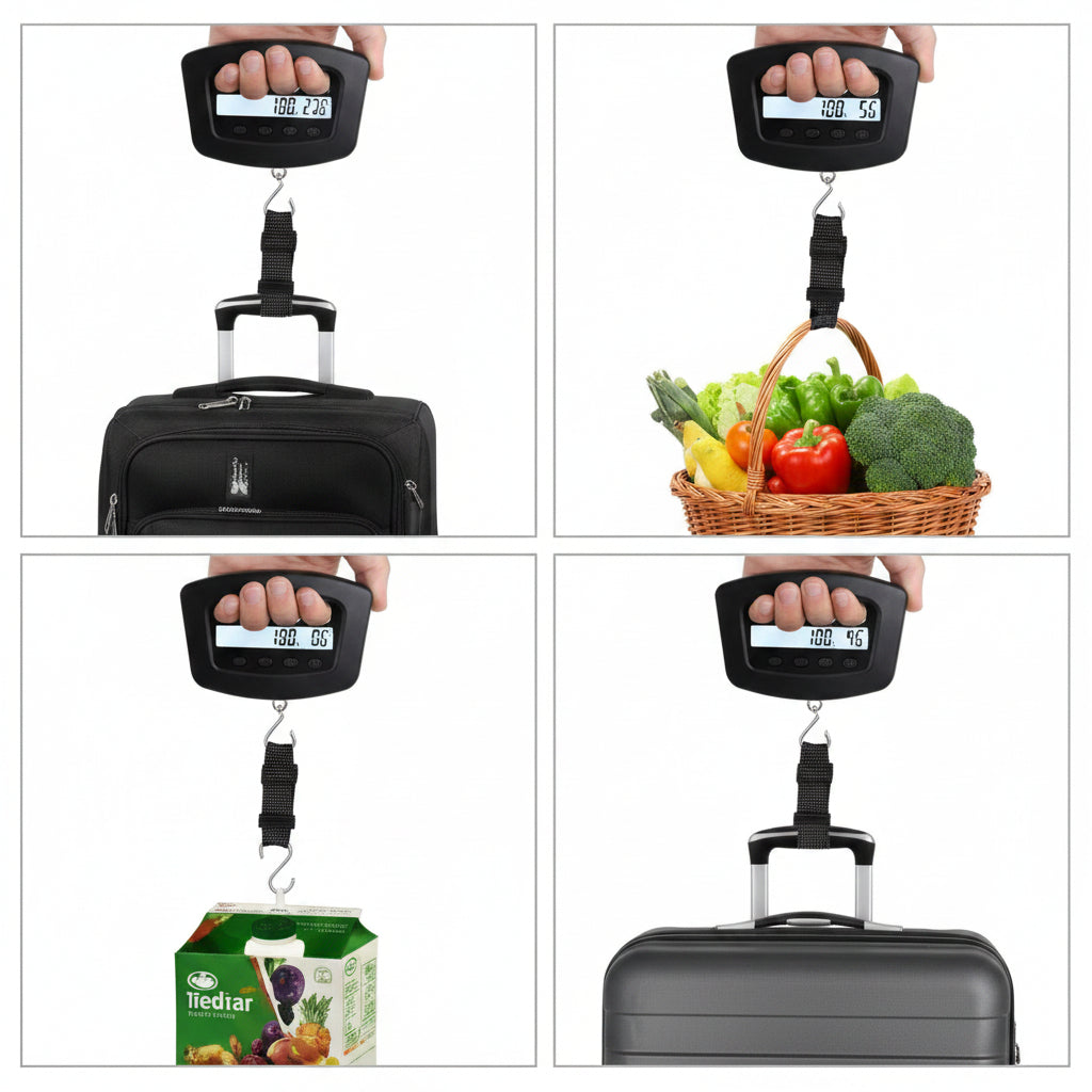 TY-S11 50kg Return Hook Hand Luggage Electronic Scale