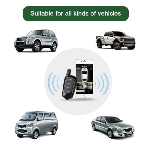 Wireless Car Key with Remote Control System