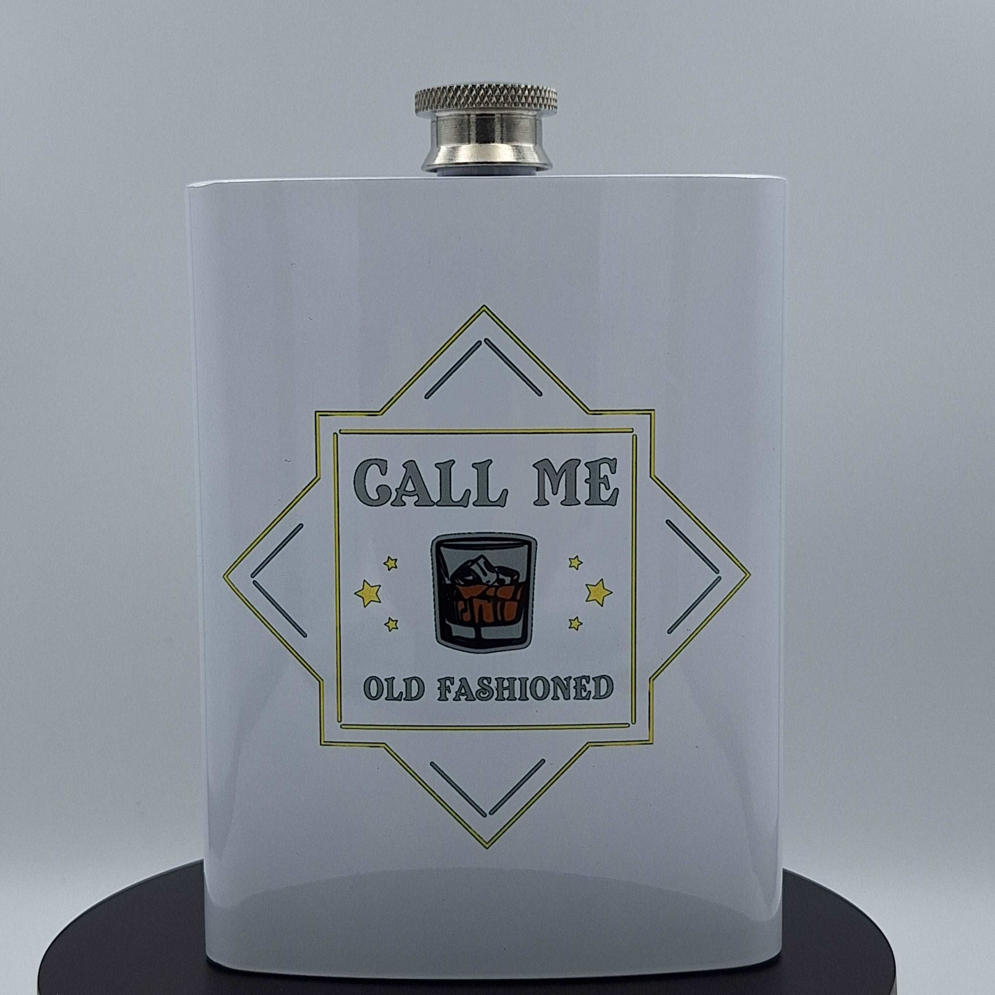 Custom Printed Whiskey Flask