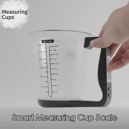600ml Smart Measuring Cup Scale with Thermometer