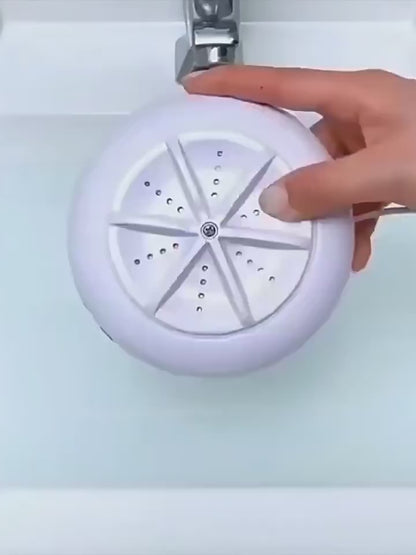 Compact Portable Mini Washing Machine with Turbo Cleaning