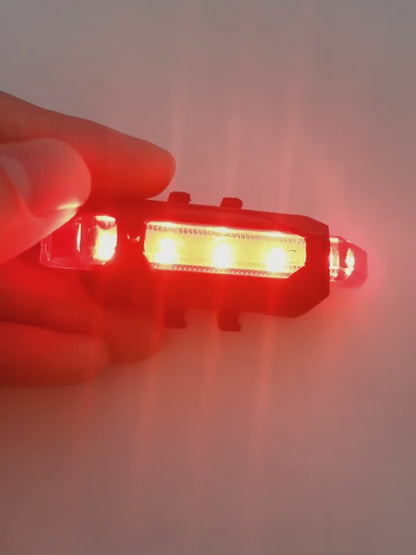 USB Rechargeable LED Bike Tail Light