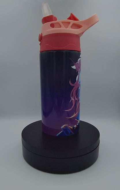 Custom Printed  Hot/Cold Tumbler With Nozzle & Handle For Kids - 12oz