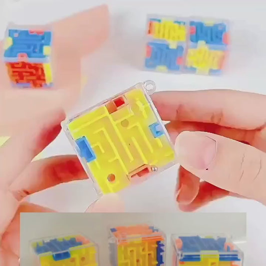 3D Maze Cube Puzzle Toy