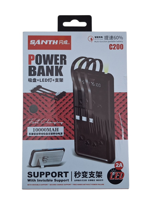 Ultimate 10000mAh Multifunctional Power Bank – Fast Charging, Multi-Device Compatibility & Compact Design