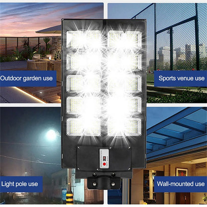 Aerbes AB-T81 1200W Solar Induction Street Light 6V 25W Panel With Remote Control