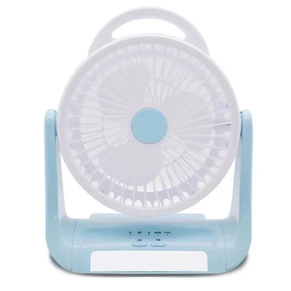 Aerbes AB-J137 Portable Multi-level Control Desktop LED Light Fan